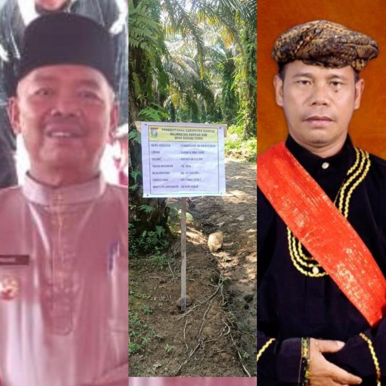 Usai Ketahuan Dugaan Korupsi, Pj Kades Sungai Sarik Akui Khilaf