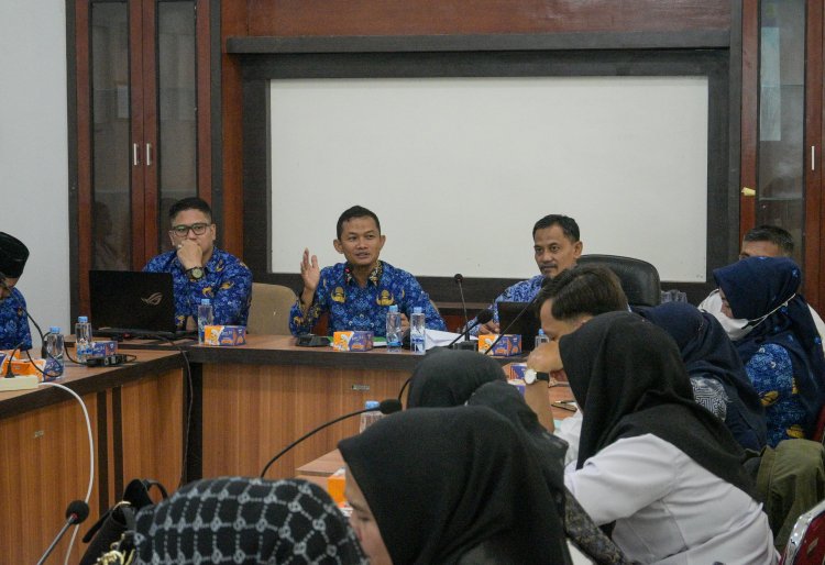 Hasil Pencegahan Stunting Tahun 2024, Bappeda Rohil Gelar Rapat Evaluasi Serentak