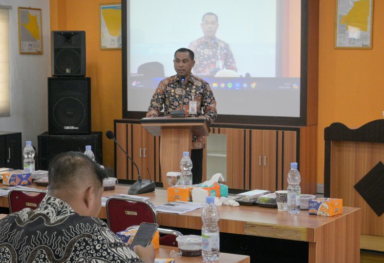 Sekda Rohil Buka Konsultasi Publik ll Penyusunan KLHS dan RPJPD Tahun 2025-2045