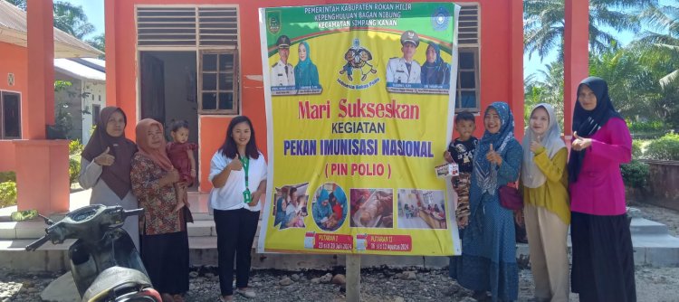 Puskesmas Simpang Kanan Laksanakan Pekan Imunisasi Nasional Secara Serentak