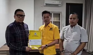 DPP Partai Golkar Beri Rekomendasi kepada Afrizal Sintong, Calon Bupati Rohil
