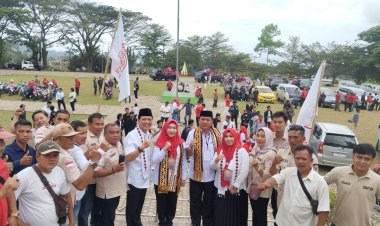 Pasangan Dewi Handajani - Ammar Sirajuddin  (DAMAR) Daftar KPU Tanggamus