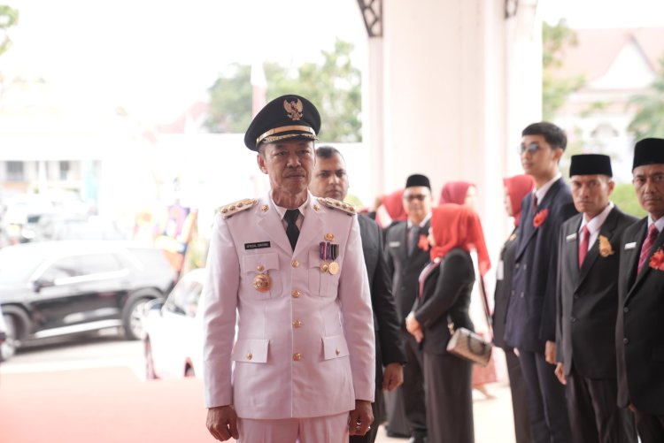 Bupati Rohil Jadi Irup HUT Republik Indonesia ke-79 Tahun 2024