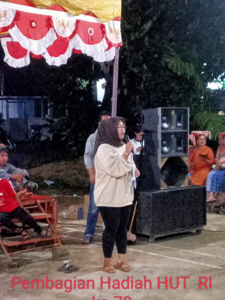 Panitia HUT RI ke-79, Kepenguluhan Bagan Manunggal Gelar Pentas Seni dan Hiburan Rakyat