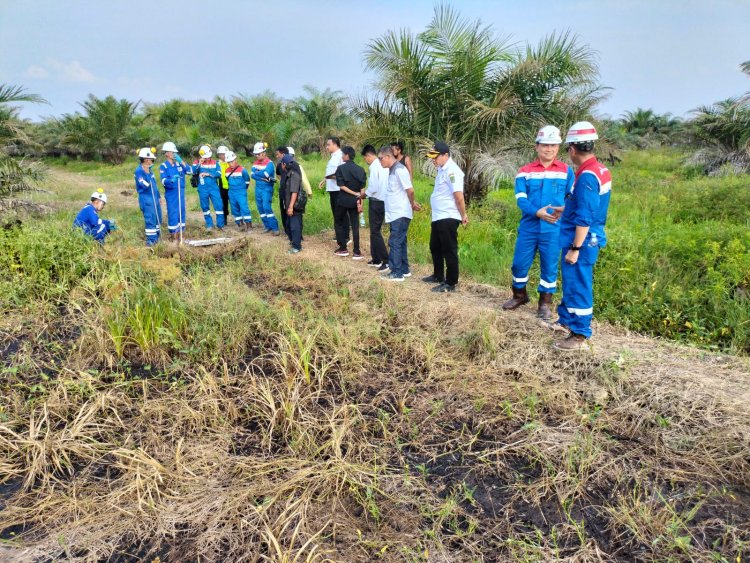 PT. Pertamina Hulu Rokan Lamban Tangani Limbah, DLH Rohil Surati Ditjen GAKKUM - KLHK RI