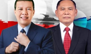 Ditemani Ribuan Pendukung, Romi Hariyanto dan Sudirman Daftar Pilgub Jambi