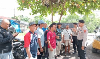 Jajaran Polsek Bagan Sinembah Gencar Giat Cooling Sistem Pemilu Damai