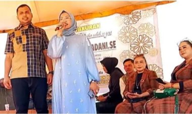 Berjalan Sukses, Acara Syukuran Anggota DPRD Rohil Cindy Ramadani Dihadiri Bupati Rohil
