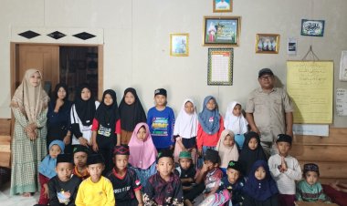 Yayasan Ibadurrahman EL-Islami Bekerjasama  LSM GMBI Distrik Lampung Barat Salurkan Al Quran