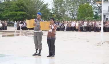 Pimpin Apel Bersama, Plt. Bupati Rohil: Jaga Netralitas ASN padaPilkada Serentak 2024