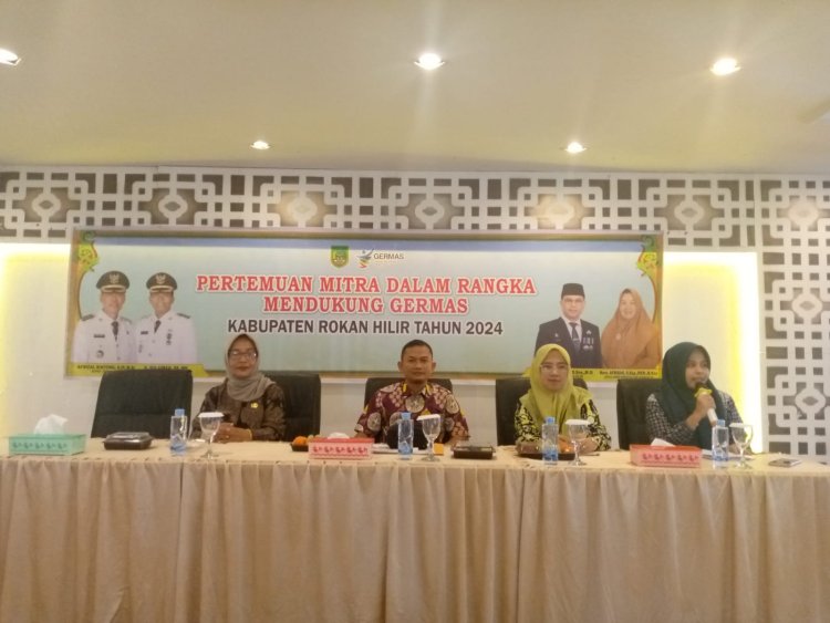Dinkes Rohil Gelar Pertemuan Mitra Dalam Rangka Dukung Germas