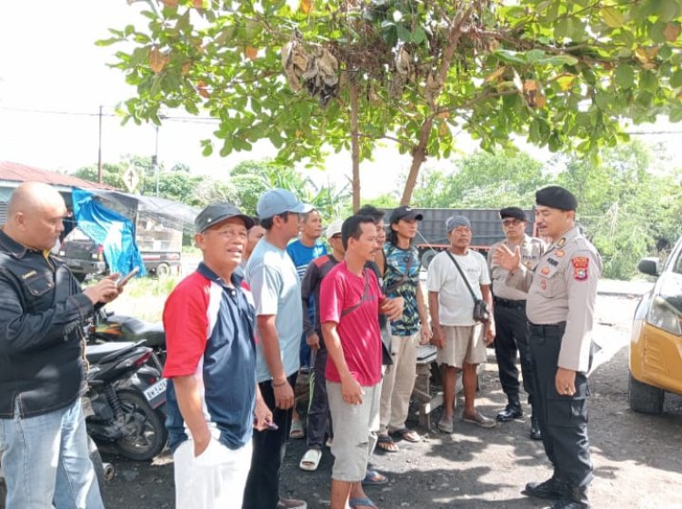 Jajaran Polsek Bagan Sinembah Gencar Giat Cooling Sistem Pemilu Damai