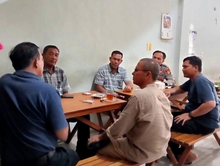 Kanit Intelkam Polsek Bagan Sinembah Giat Cooling Sistem di Kelurahan Balai Jaya