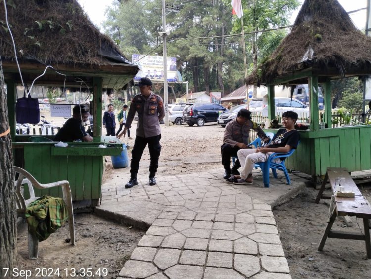 Polsek Sumber Jaya, Laksanakan Patroli Dialogis dan Himbauan Kamtibmas