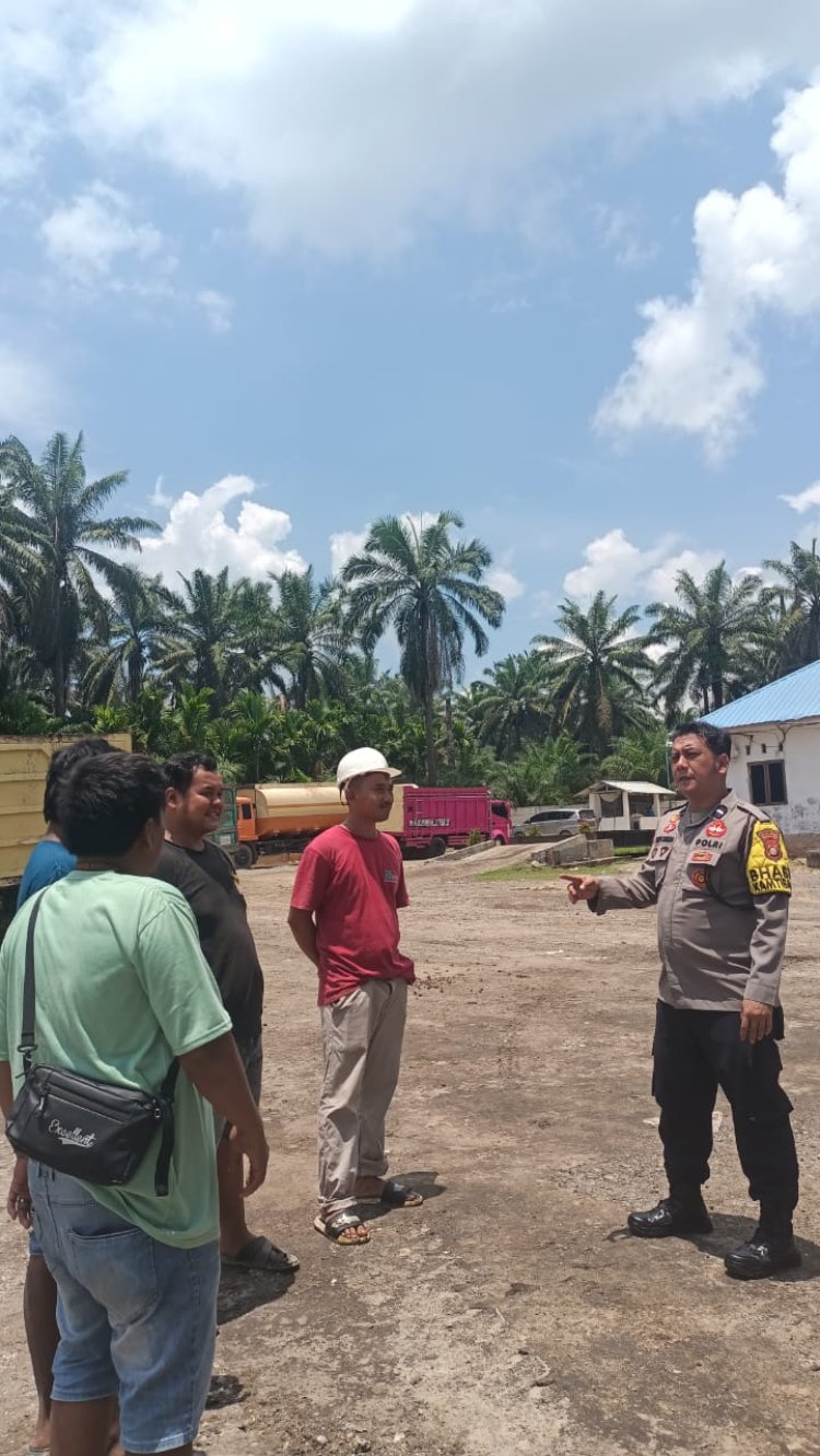 Pilkada Damai 2024, Polsek Bagan Sinembah Gelar Giat Cooling System