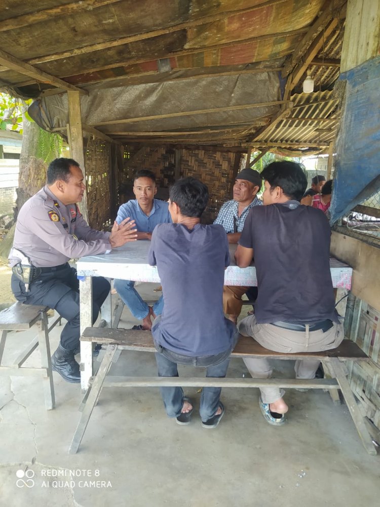 Ciptakan Pilkada Damai, Polsek Bagan Sinembah Giat Cooling Sistem