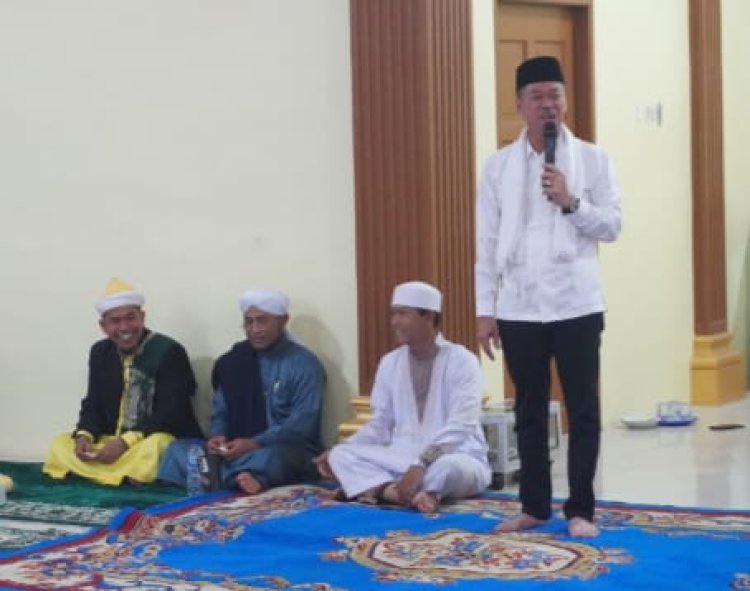 Bupati Rohil Hadiri Peringatan Maulid Nabi Muhammad SAW 1446 H di Masjid At-Tabiin