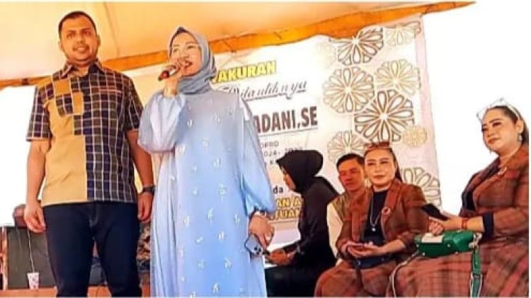 Berjalan Sukses, Acara Syukuran Anggota DPRD Rohil Cindy Ramadani Dihadiri Bupati Rohil