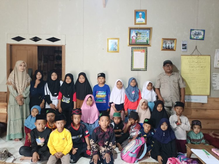 Yayasan Ibadurrahman EL-Islami Bekerjasama  LSM GMBI Distrik Lampung Barat Salurkan Al Quran
