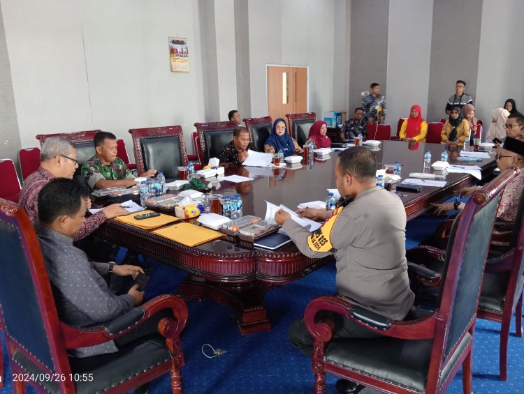 Pemkab Rohil Adakan Rapat Persiapan Pelaksanaan Hari Kesaktian Pancasila Tahun 2024