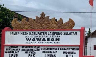 Diduga Karena Tolak Pasang Banner Calon Bupati, Kades Wawasan Copot 5 Orang Ketua RT