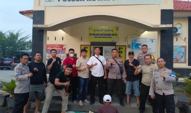 Polsek Kotabumi Kota Gerebek Arena Judi, Amankan Pelaku dan Barang Bukti