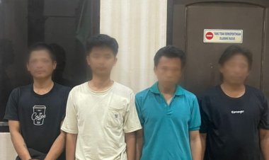 Polres Tanggamus Ungkap Kasus Narkotika, Empat Tersangka Ditangkap di Bulok