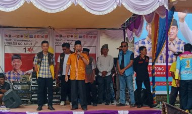 Tomas Kecamatan Bangko, Serukan Kemenangan Paslon Asset pada Pilkada Rohil 2024
