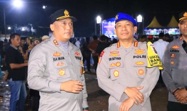 Dalam Rangka Ops Mantap Praja LK 2024, Kapolres Rohil Turunkan Tim Pengamanan Kampanye