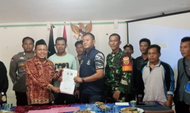 LSM GMBI Lambar dan Pekon Srimenanti Tanda Tangani MoU Pendampingan Desa Wisata Kampung Bali