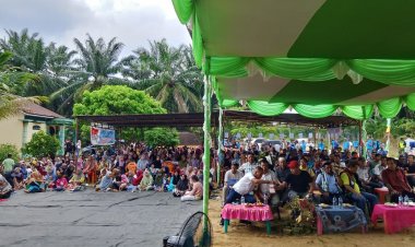 Tokoh Masyarakat Bagan Sinembah Utara dan Warga Siap Dukung Menangkan Asset