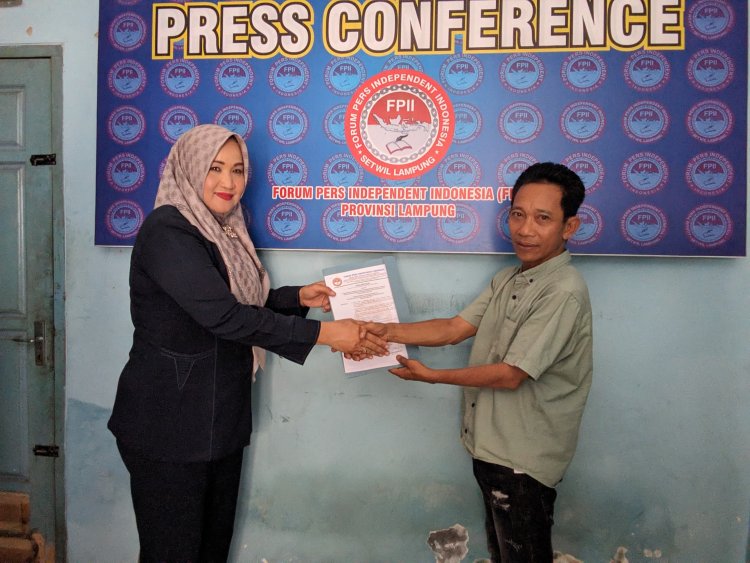 FPII Korwil Pringsewu Terbentuk, Aminudin Berharap Pengurus Jaga Marwah Organisasi