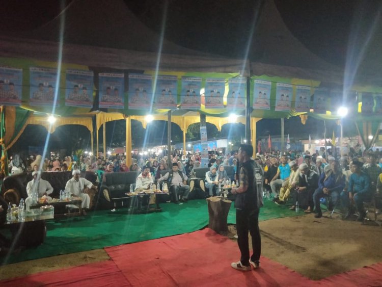 Ajak Warga Menangkan Asset Pilkada Rohil, Banjar Xll Masih Jadi Kantong Suara