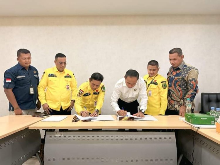 Tandatangani MoA dengan PPSDM Migas Cepu, PT SPRH  Rohil Jalin Kerjasama