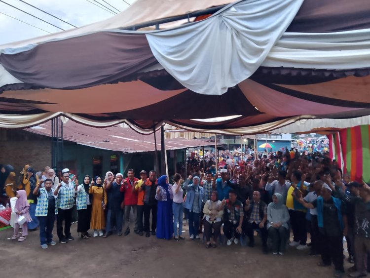Tomas Desa Pasir Putih, Ajak Seluruh Warga Menangkan Paslon Bupati Asset