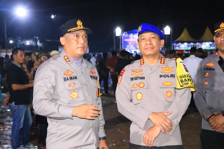Dalam Rangka Ops Mantap Praja LK 2024, Kapolres Rohil Turunkan Tim Pengamanan Kampanye