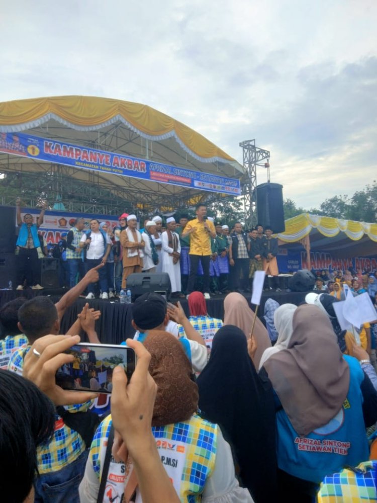 Pilih Calon Pemimpin Rohil yang Berdedikasi dan Punya Kemampuan, Pesan Nasrudin