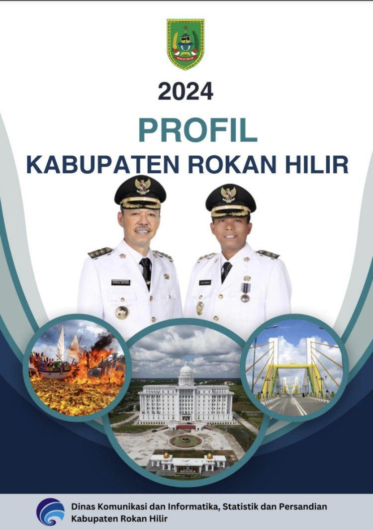 Diskominfotiks Rohil Rilis Buku Metadata dan Publikasi Produk Statistik Sektoral Tahun 2024