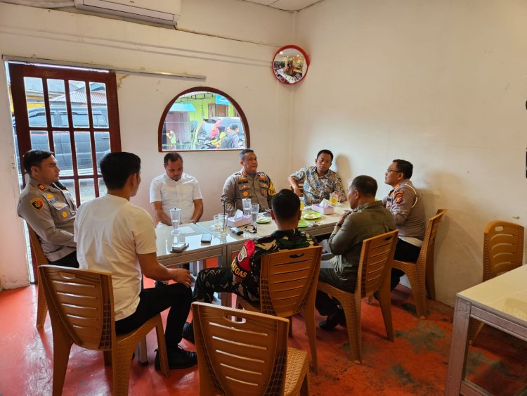 Wadirlantas Polda Riau Bersama Kapolres Rohil, Wabup dan Ketua DPRD Rohil Laksanakan OMP LK 2024