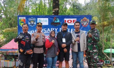 Polsek Talang Padang Amankan Anniversary Gitles ke-1 di Taman Wisata Butterfly