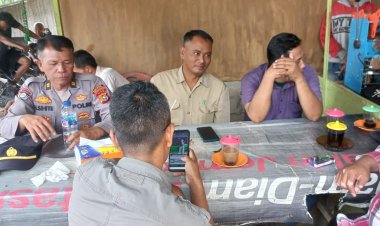 Kanit Binmas Polsek Bagan Sinembah Lakukan Giat Cooling System