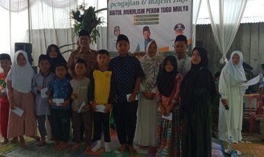 Pemerintah Pekon Tugu Mulya, Rayakan HUT ke-14 Tahun Diisi dengan Acara Pengajian