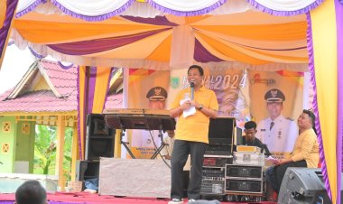 Festival Kupeh Koang Gaungkan Tradisi Lokal Semarakkan HUT Rokan Hilir ke-25
