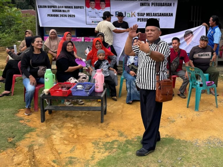 Ketua Relawan Sahabat Beri Ucapan Selamat ke Paslon Bijak, Hasil Pleno Paslon 02 Unggul