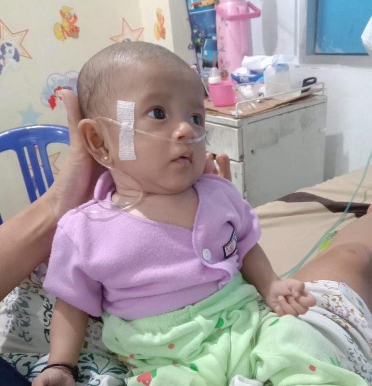 Bayi Mungil Haura Al-Maira Berjuang Melawan Jantung Bocor, Butuh Uluran Tangan Dermawan