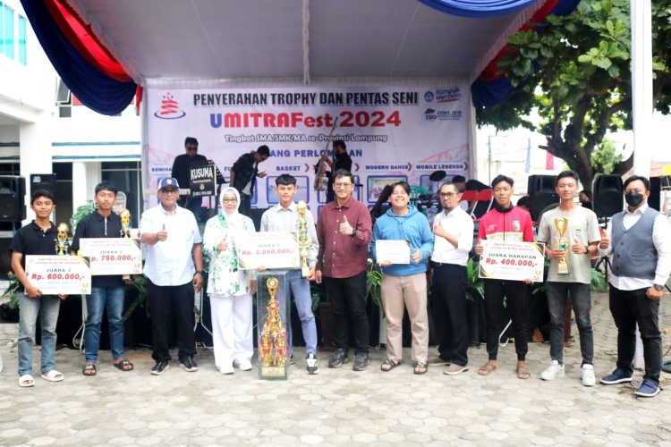 Penutupan UMITRA Festival 2024 Meriah Dengan Trophy Juara, Pentas Seni dan Cak Culay
