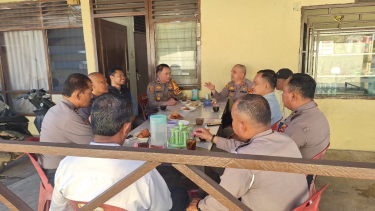 Giat Cooling Sistem Polsek Bagan Sinembah, Jaga Situasi Aman, Damai, Sejuk dan Kondusif Pasca Pilkada