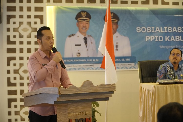 Diskominfotiks Rohil Sosialisasikan Penguatan Layanan PPID, Upaya Penyelenggaraan Kabupaten Informatif