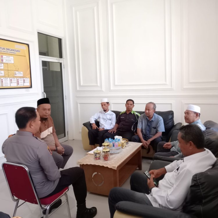 Bersama Toga dan Tomas, Kapolsek Bagan Sinembah Himbau Warga Jaga Kamtibmas