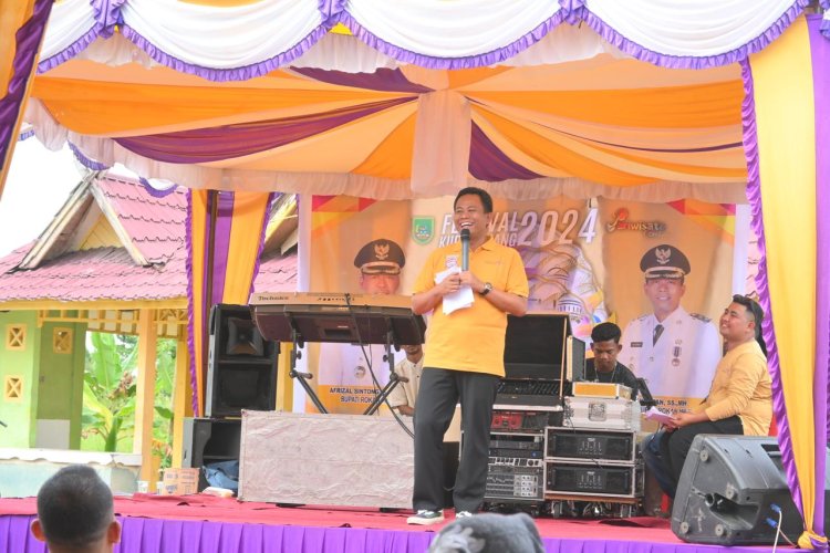 Festival Kupeh Koang Gaungkan Tradisi Lokal Semarakkan HUT Rokan Hilir ke-25